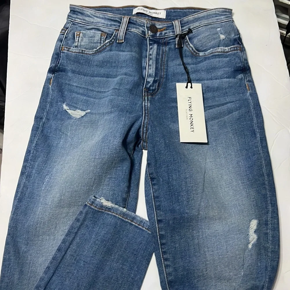 NWT Flying Monkey Ultra High Rise Jeans 👖 size 24” - Picture 3 of 9